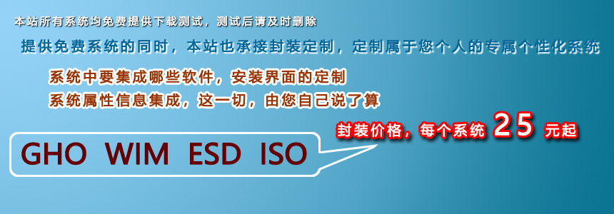 系统封装定制